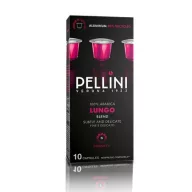   Kávékapszula, Nespresso® kompatibilis, 10 db, PELLINI, "Lungo"
