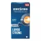 Kávékapszula, Nespresso® kompatibilis, 10 db, EDUSCHO "Lungo Strong"