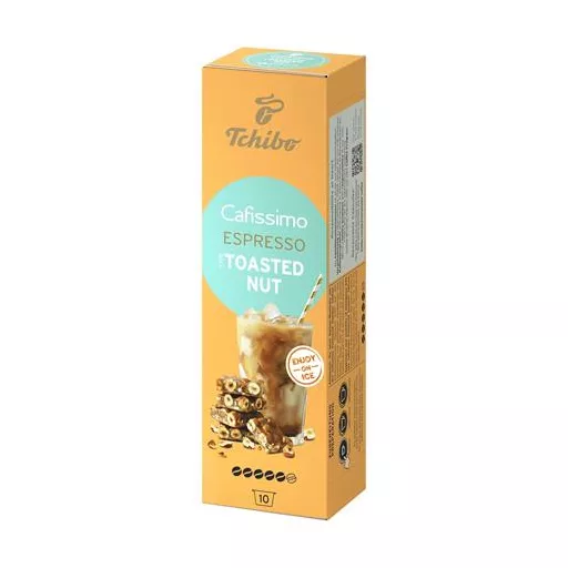 Kávékapszula, 10 db, TCHIBO "Cafissimo Espresso Toasted Nut"