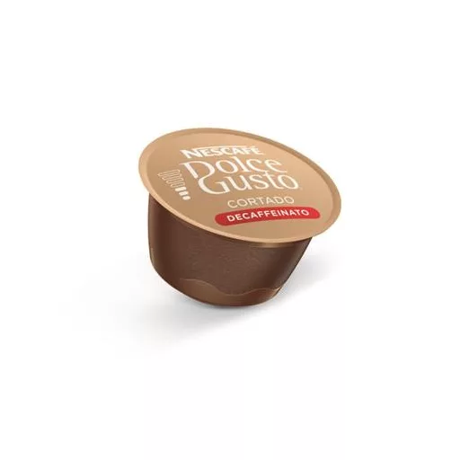 Kávékapszula, 16 db,  NESCAFÉ DOLCE GUSTO "Cortado", koffeinmentes