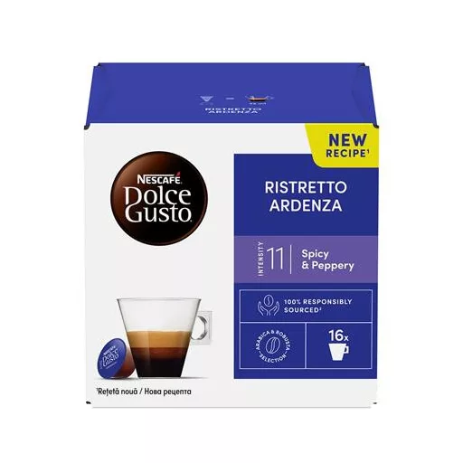 Kávékapszula, 16 db,  NESCAFÉ DOLCE GUSTO "Ristretto Ardenza"