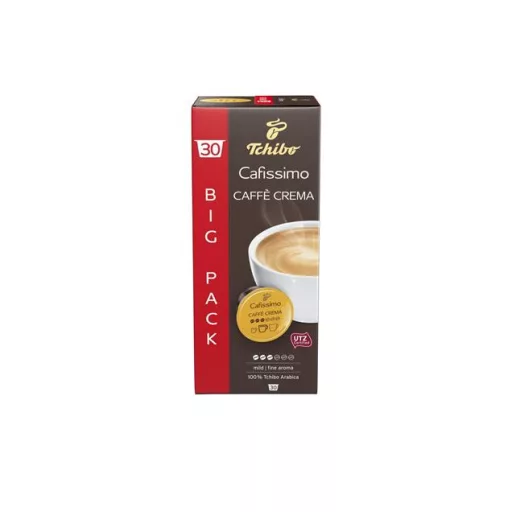 Kávékapszula, 30 db, TCHIBO "Cafissimo Caffé Crema Fine"