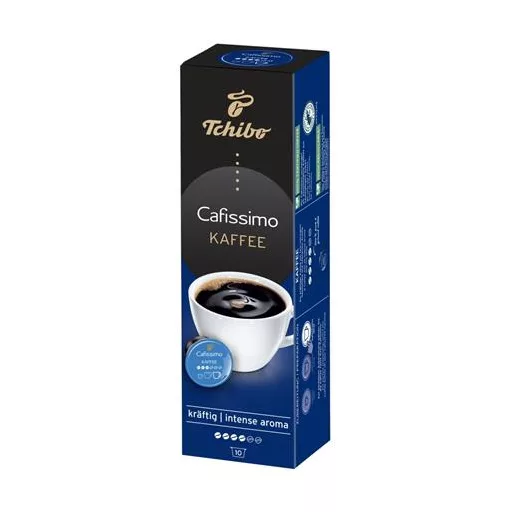Kávékapszula, 10 db, TCHIBO "Cafissimo Coffee Intense"