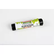   Szemeteszsák, újrahasznosított, 110 l, 5 db, 60x100 cm, 17 µ, MAZZINI, fekete