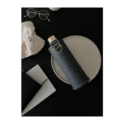 Kulacs, 750 ml, üveg, EQUA "Blueberry Pie"