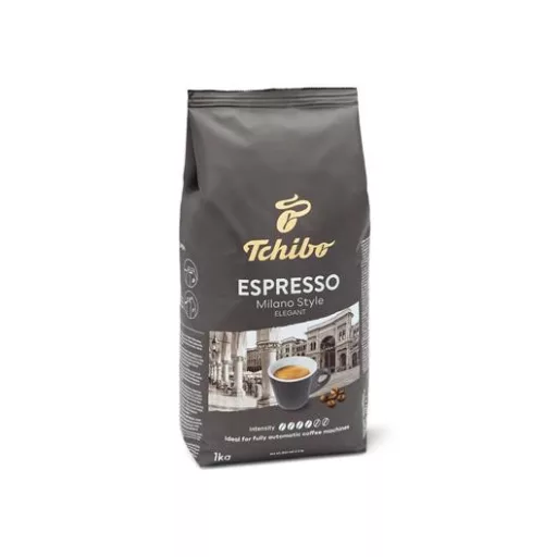 Kávé, pörkölt, szemes, 1000 g, TCHIBO "Milano"