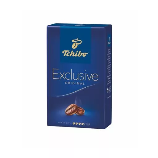 Kávé, pörkölt, őrölt, vákuumos csomagolásban, 250 g, TCHIBO "Exclusive"