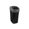 Billenős szemetes, 45 liter, CURVER "Pacific flip bin", fekete/ezüst