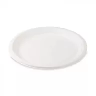 Tányér, PLA, lebomló, 22,8 cm, 50 db, "Party"