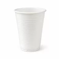 Műanyag pohár, 2 dl, 100 db, fehér