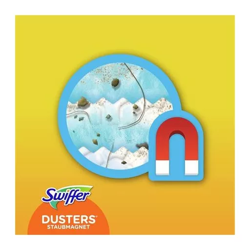 Portörlő készlet, 1 nyél + 4 db utántöltő fej, SWIFFER "Duster"