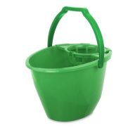 Felmosóvödör, csavarókosárral, 11 l, BONUS, zöld