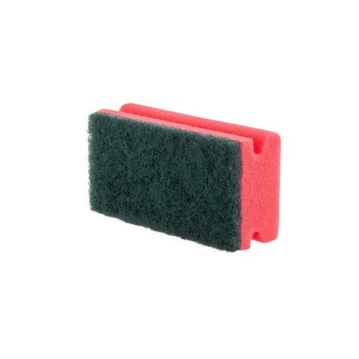 Mosogatószivacs, extra nagy, 5 db, BONUS, piros