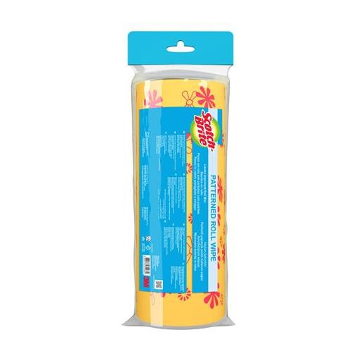 Törlőkendő, univerzális, 12 db, 25x27 cm, 3M "Scotch-Brite", vegyes színek 