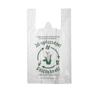   Ingvállas tasak, lebomló, 30x50x0,15 cm "Jó egészséget Földünknek"