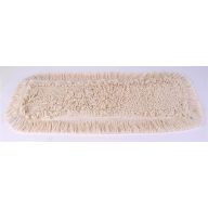 Lapos felmosó huzat, zsebes-füles, pamut, 50 cm