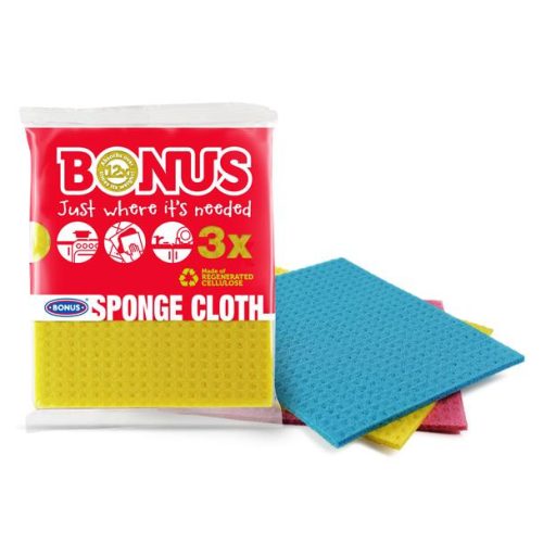 Szivacskendő, 3 db, BONUS