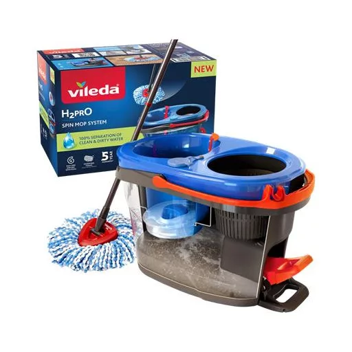 Forgó felmosószett, pedálos, VILEDA "H2PrO"