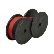   Festékszalag 13 mm-es két orsós számológéphez, írógépekhez, VICTORIA TECHNOLOGY GR 51, piros-fekete