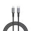 USB kábel, USB-C - Lightning (Apple), 1,2m, VERBATIM, fekete