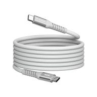   USB kábel, USB-C - USB-C, 1,2 m, 60W, mágneses, VERBATIM, szürke