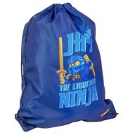 Tornazsák, LEGO "Ninjago Jay", kék-mintás