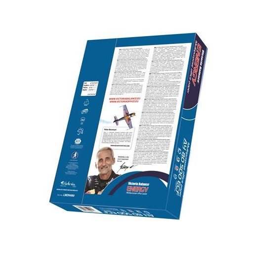 Másolópapír, A4, 80 g, VICTORIA PAPER "Balance Energy"