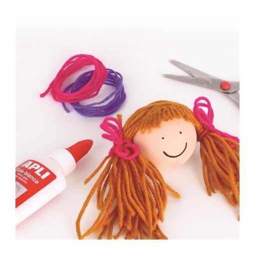 Hobbiragasztó, 100 g, APLI "White Glue"