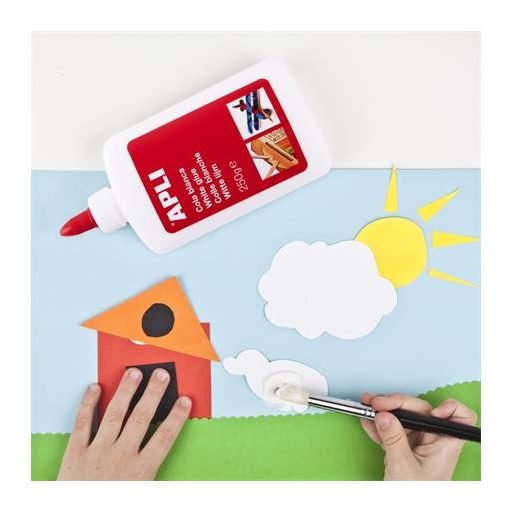 Hobbiragasztó, 250 g, APLI "White Glue"