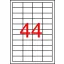 Etikett, univerzális, 48,5x25,4 mm, APLI, 440 etikett/csomag
