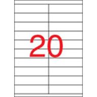 Etikett, univerzális, 105x29 mm, APLI, 2000 etikett/csomag