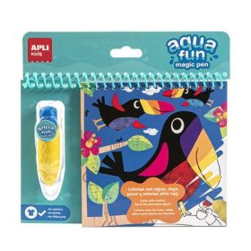   Színezőfüzet, vízbázisú, APLI Kids "Aqua Fun", dzsungel