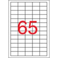   Etikett, univerzális, 38x21,2 mm, APLI, 32500 etikett/csomag