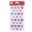 Matrica, domború, APLI Kids "Stickers", tündöklő csillagok
