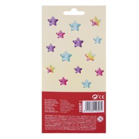   Matrica, domború, APLI Kids "Stickers", tündöklő csillagok