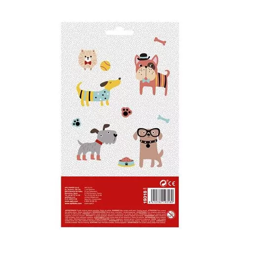 Matrica, APLI Kids "Stickers", kutyák