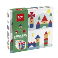   Geometriai matricás készlet, APLI Kids "Geometric", falvak