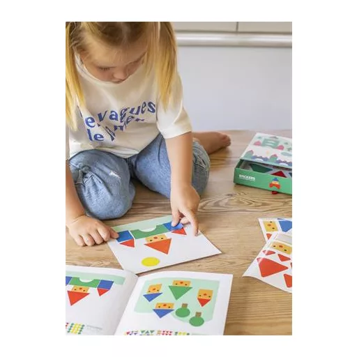 Geometriai matricás készlet, APLI Kids "Geometric", falvak