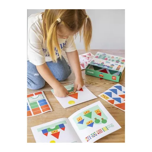 Geometriai matricás készlet, APLI Kids "Geometric", falvak