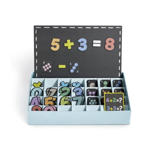 Mágneses készségfejlesztő készlet, 51 db, APLI Kids "Magnets" számok