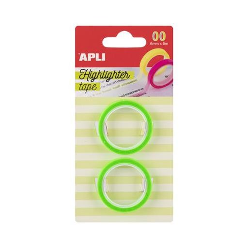 Szövegkiemelő szalag display, 32 db, APLI, különböző színekben