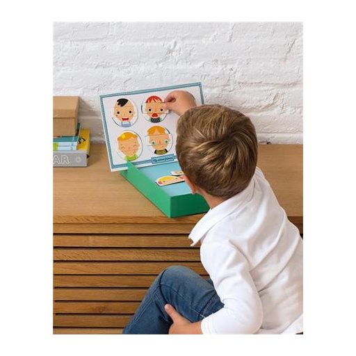 Mágneses készségfejlesztő készlet, 30 db, APLI Kids "Magnets", érzelmek