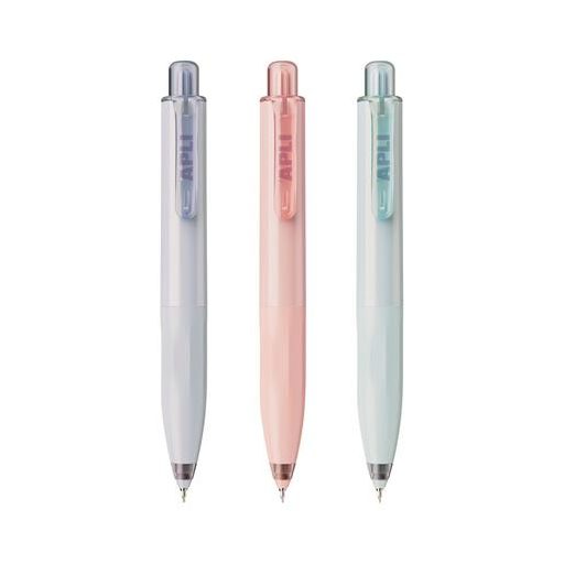 Mini zseléstoll display, 0,5 mm, nyomógombos, APLI "Pocket Gel", vegyes pasztell színek