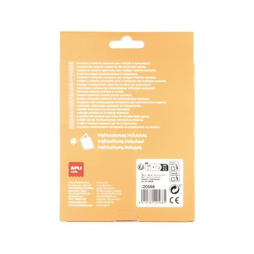 Kulcstartó készítő készlet, APLI Kids "Craft Kit"