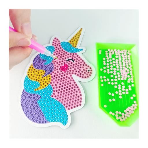 Gyémántmozaik mágnes készlet, APLI Kids "Craft Kit"