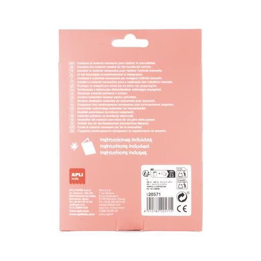 Gyémántmozaik mágnes készlet, APLI Kids "Craft Kit"