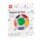 Zsírkréta, állat formájú, APLI Kids "Paint & fun", 6 különböző szín