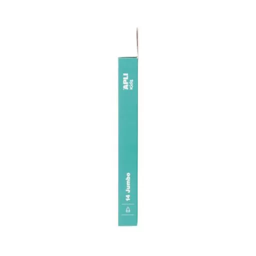 Filctoll készlet, 9,6 mm, kimosható, vastag, APLI Kids "Jumbo", 14 különböző szín