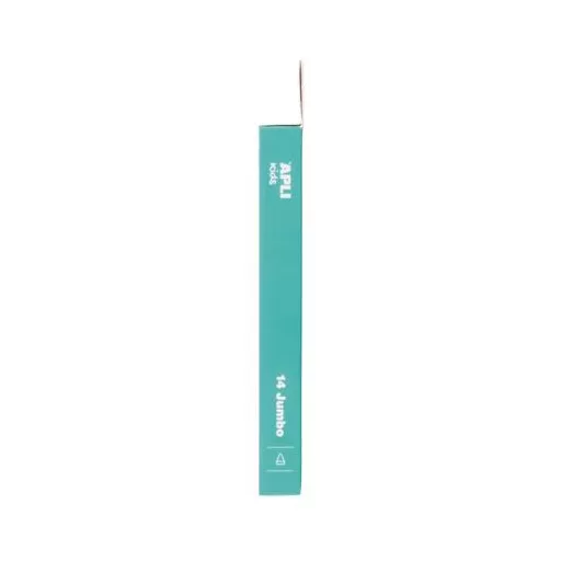 Filctoll készlet, 9,6 mm, kimosható, vastag, APLI Kids "Jumbo", 14 különböző szín