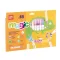 Filctoll készlet, kétvégű, kimosható, APLI Kids "Magic", 18 különböző szín